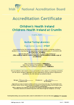 Children's Health Ireland - 375MT Cert  summary image